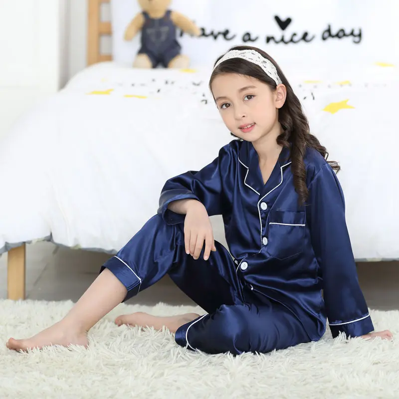 Silk pyjamas for girls hot sale